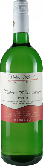 2024 Volkers Hausschoppen Müller-Thurgau trocken 1,0 L - Weingut Volker Barth