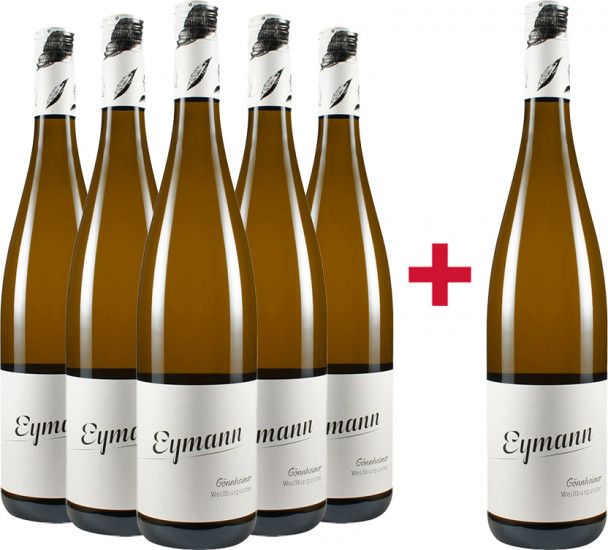 5+1 Weißburgunder vom Löss BIO Paket - Weingut Eymann