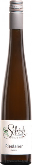 2023 Rieslaner Auslese edelsüß 0,5 L - Winzerhof Schick