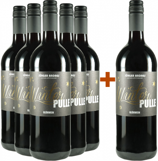 5+1 Glühwein Winterpulle rot Paket - Andres am Lilienthal