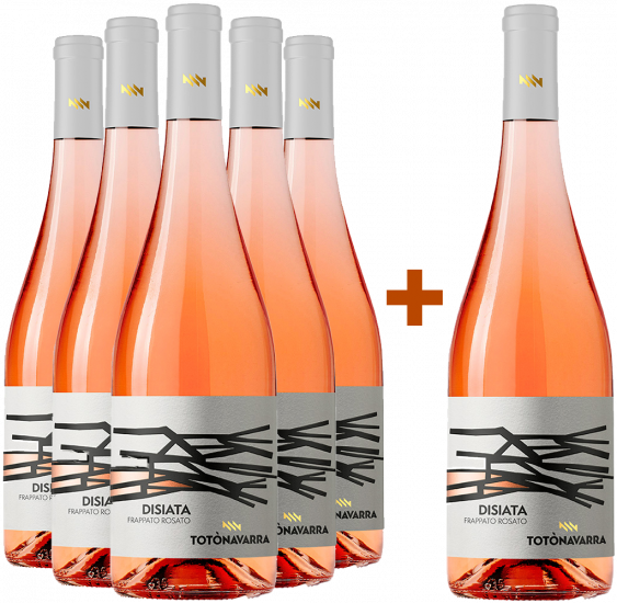 5+1 Paket Disiata Frappato Rosato Terre Siciliane IGP - Tenute Navarra