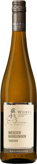 2024 Weißer Burgunder trocken - Winzer der Rheinhessischen Schweiz