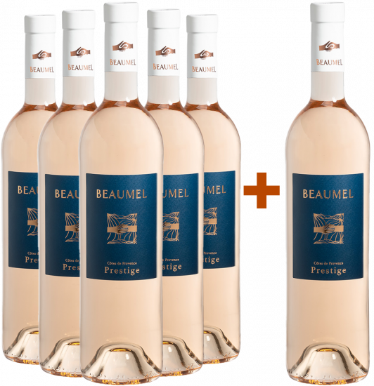 5+1 Paket Rosé Prestige 2023 - Château de Beaumel