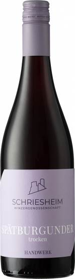 2023 Spätburgunder aus dem Eichenfass Handwerk trocken - Winzergenossenschaft eG Schriesheim
