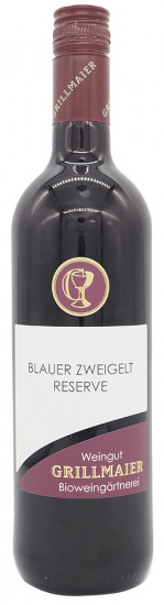 2022 Blauer Zweigelt Reserve trocken Bio - Weingut Grillmaier Bioweingärtnerei