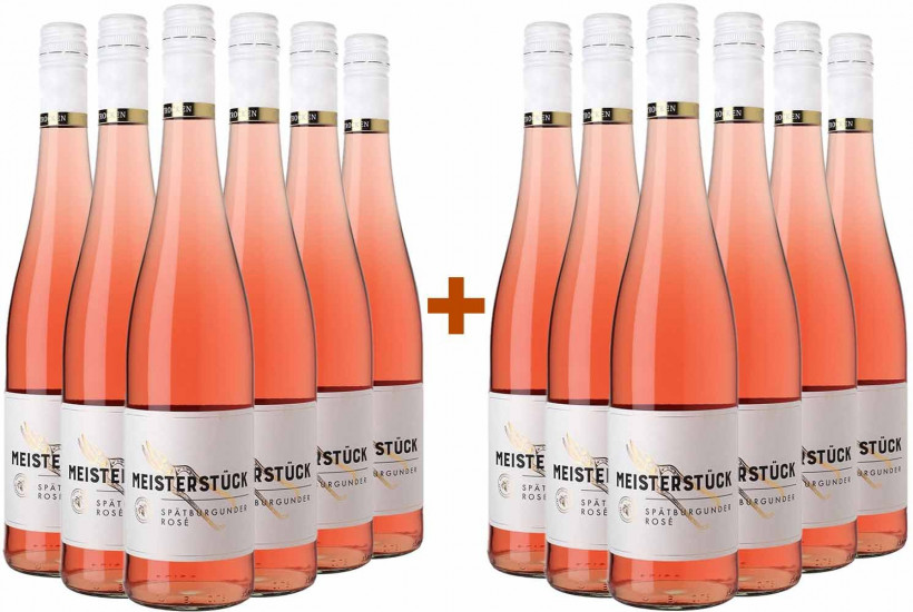 6+6 Paket Meisterstück Rosé trocken 