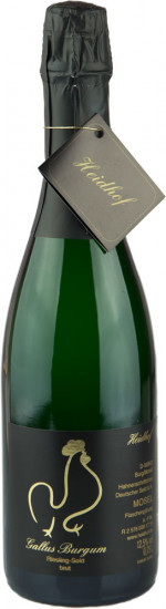 2015 Burger Hahnenschrittchen Riesling Sekt brut - Weingut Heidhof