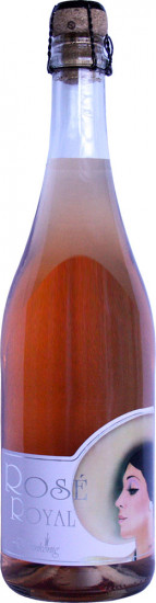 Rosé royal- Alkoholfrei, schäumendes Getränk aus entalkoholisiertem Wein halbtrocken - Weinkellerei Weinkönig