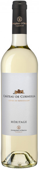 2023 Cuvée Héritage Blanc Côtes du Roussillon AOP trocken - Jonquères d'Oriola Vignobles - Château de Corneilla