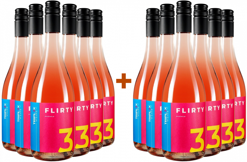 6+6 Paket Flirty - TRIPLEX Weine