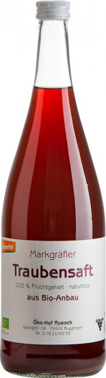 Traubensaft rot Bio 0,1 L - Öko-Hof Ruesch