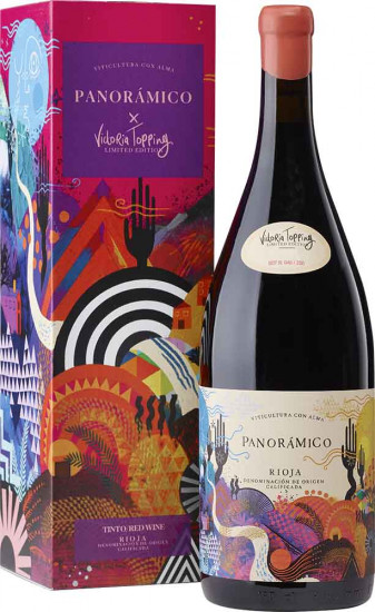 2016 Panorámico Tinto Edición Especial Limitada x Victoria Topping Rioja DOCa trocken 1,5 L - Vinos del Panorámico