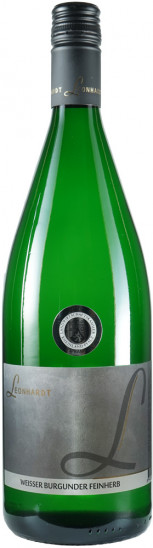 2024 Weisser Burgunder feinherb 1,0 L - Weingut Leonhardt