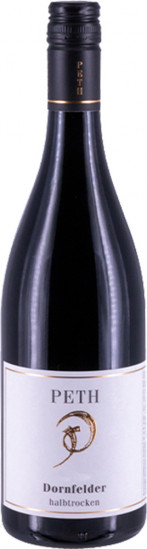 2018 Dornfelder halbtrocken - Weingut Wolfgang & René Peth