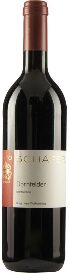 2023 Burg Layer Rothenberg Dornfelder feinherb - Weingut Otto Schäfer