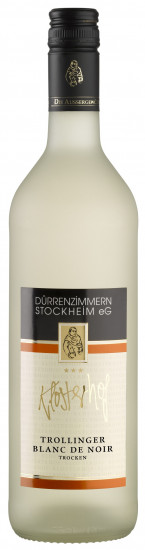 2012 Trollinger Blanc de Noir trocken - Weinkonvent Dürrenzimmern eG