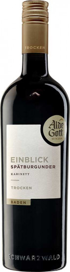 2023 Einblick Spätburgunder Kabinett trocken - Alde Gott Winzer Schwarzwald