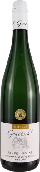 2019 Riesling Auslese - Lieserer Niederberg-Helden - STEILLAGE süß - Weingut Genetsch