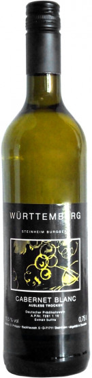 2018 PIWI Cabernet Blanc Auslese trocken - Weingut Höpfigheimer Hof