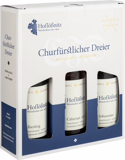 2024 Churfürstlicher Dreier GEPA trocken Bio 0,25 L - Weingut Hoflößnitz