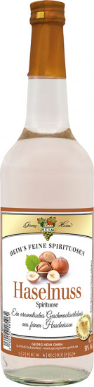Haselnuss-Spirituose 0,7 L - Weinkellerei Georg Heim GmbH