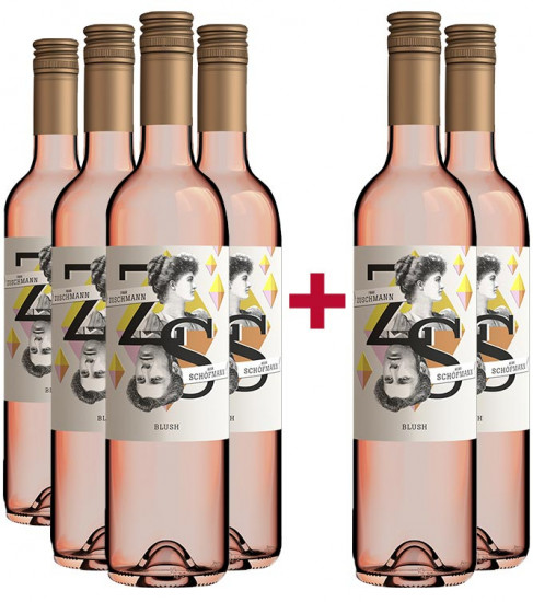 4+2 Rosé Blush-Paket - Weingut Zuschmann-Schöfmann