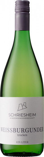 2024 Weißburgunder trocken 1,0 L - Winzergenossenschaft eG Schriesheim