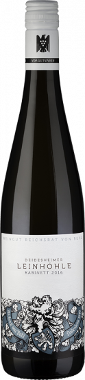 2016 Leinhöhle Riesling Kabinett lieblich Bio - Weingut Reichsrat von Buhl