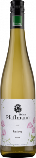 2024 Riesling trocken Bio - 1616 Pfaffmann Heinz Stiftung