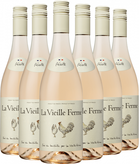 6er Paket La Vieille Ferme Rosé - Famille Perrin