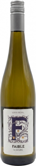 2025 Faible für Riesling trocken - Weingut Faubel