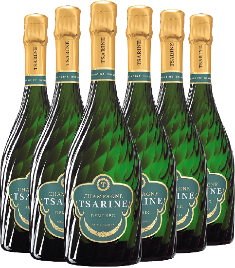Champagne Tsarine Demi-Sec Paket - Champagne Tsarine