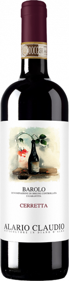 2022 Barolo DOCG Cerretta trocken 1,5 L - Alario Claudio