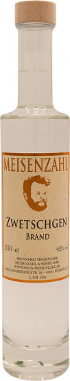 Zwetschgenbrand 0,35 L - Weingut Meisenzahl