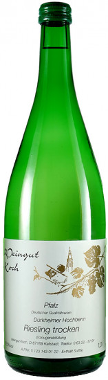 2024 Dürkheimer Hochbenn Riesling trocken 1,0 L - Weingut Koch