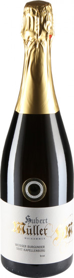 Weißer Burgunder Sekt extra trocken 0,375 L - Weingut Hubert Müller