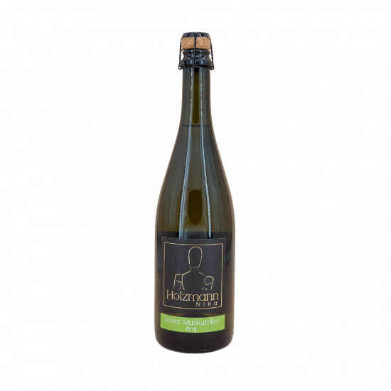 2021 Sekt Roter Muskateller brut Bio - Weingut Holzmann