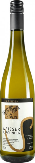 2022 Weisser Burgunder KLASSISCHES FRANKEN trocken - Weinerlebnis Stühler