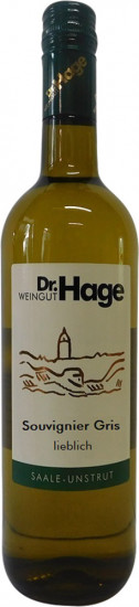 2021 Souvignier gris, Weißwein lieblich - Weingut Dr. Hage GbR