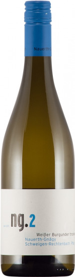 2024 ng.2 Weißer Burgunder trocken Bio - Weingut Nauerth-Gnägy