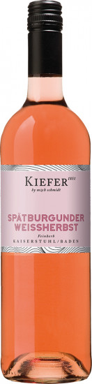 2025 Spätburgunder Weißherbst Kiefers Kaiserstühler Gutswein feinherb - Weingut Friedrich Kiefer
