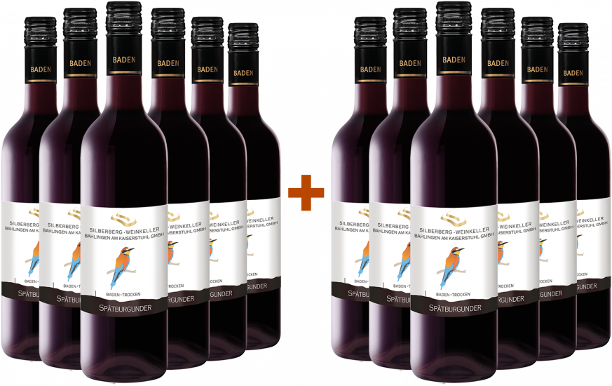 6+6 Paket Silberberg Weinkeller Spätburgunder - Markgräfler Winzer  