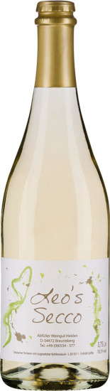 Leo's Secco - Begrüßungstrunk trocken - Weingut Heiden