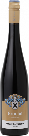 2018 BIauer Portugieser trocken Bio - Weingut Groebe am Bergkloster