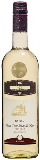 2015 Pinot Noir Blanc de Noir feinherb - Winzergenossenschaft Schliengen-Müllheim