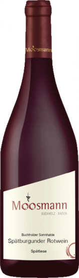 2022 Buchholzer Sonnhalde Spätburgunder lieblich - Weingut Moosmann