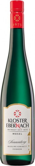2019 Cochemer Sonnenberg Riesling Kabinett feinherb - Weingut Kloster Ebernach