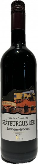 2018 Spätburgunder GG Barrique trocken - Weingut Hirn