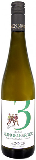 2021 Klingelberger Riesling Kabinett halbtrocken 0,375 L - Familien-Weingut Renner