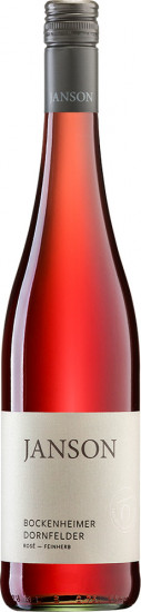 2024 Bockenheimer Dornfelder Rosé feinherb Bio - Weingut Schloss Janson